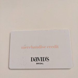 David's Bridal Gift Card $986